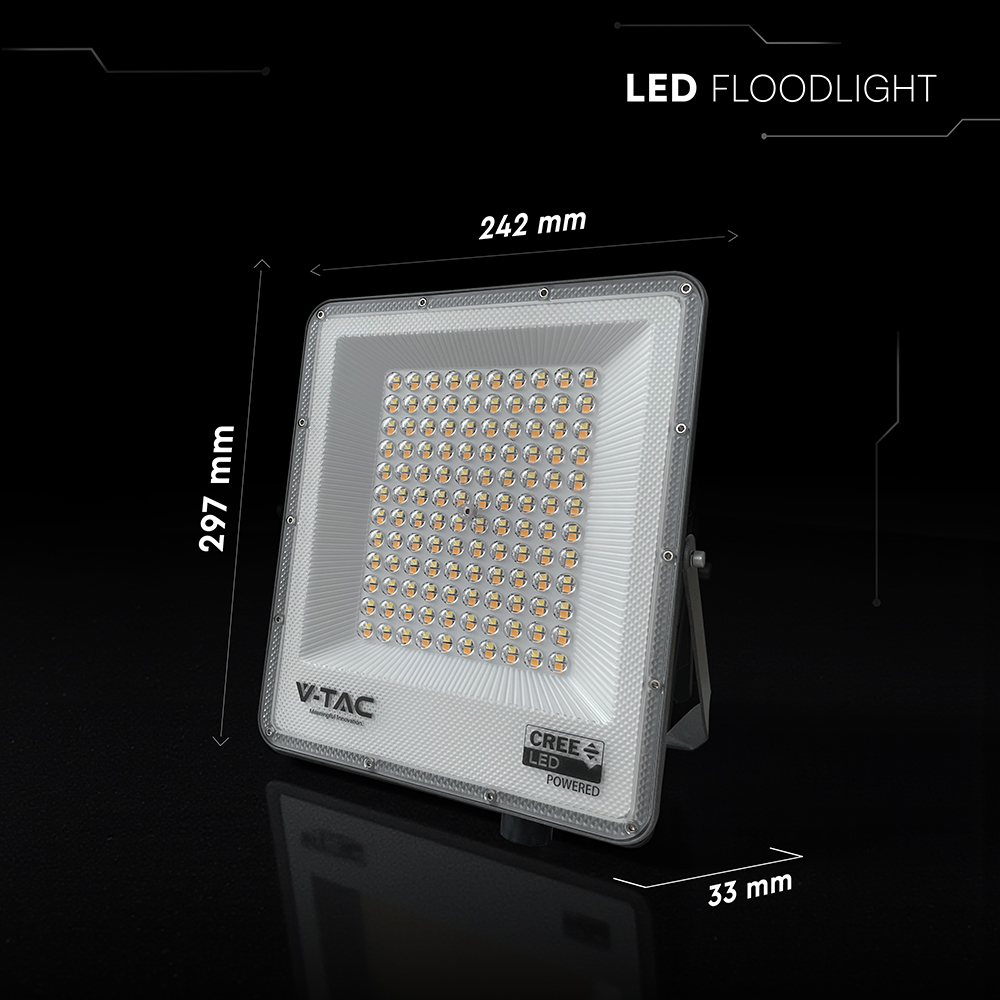 100W LED Floodlight CREE CHIP 3in1