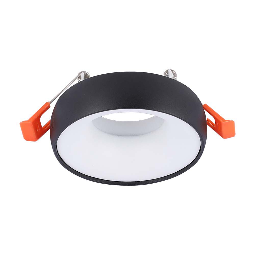 GU10 Fitting Round White Frame  White Reflector