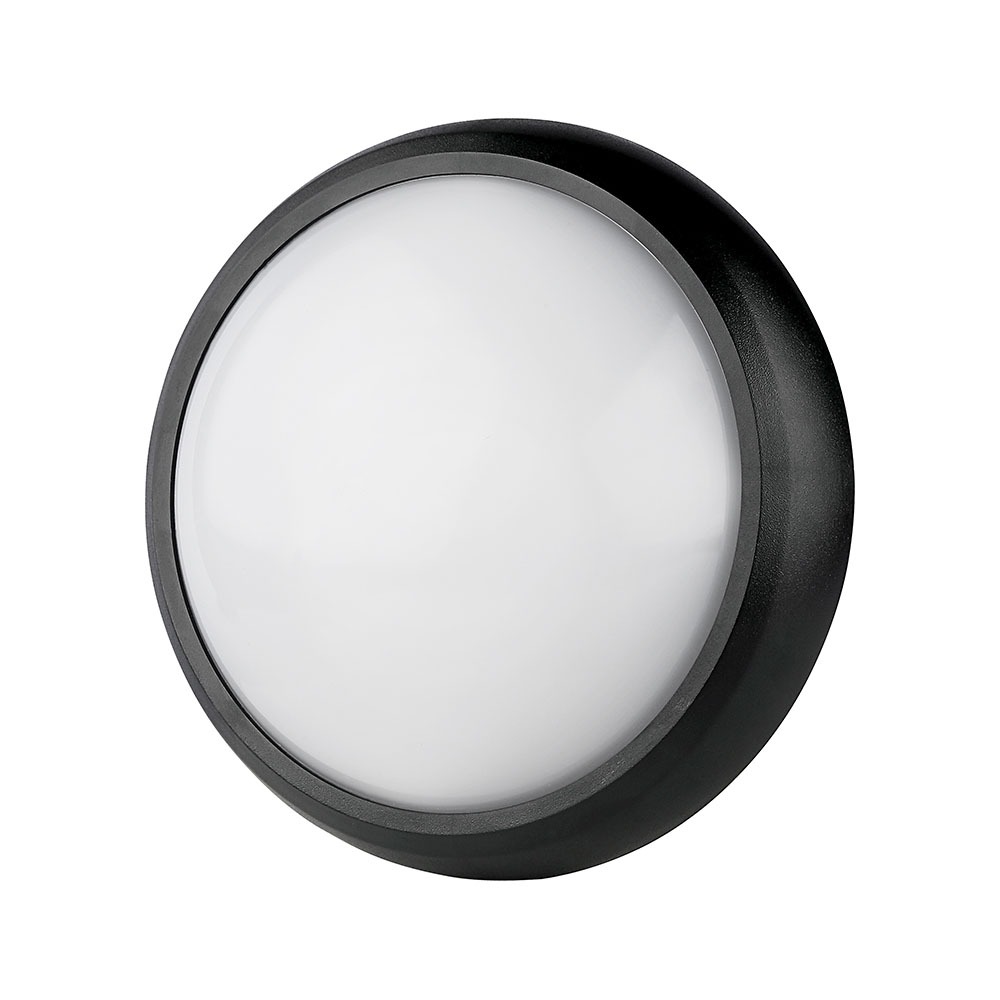 Plafon LED 12W 4000K czarny