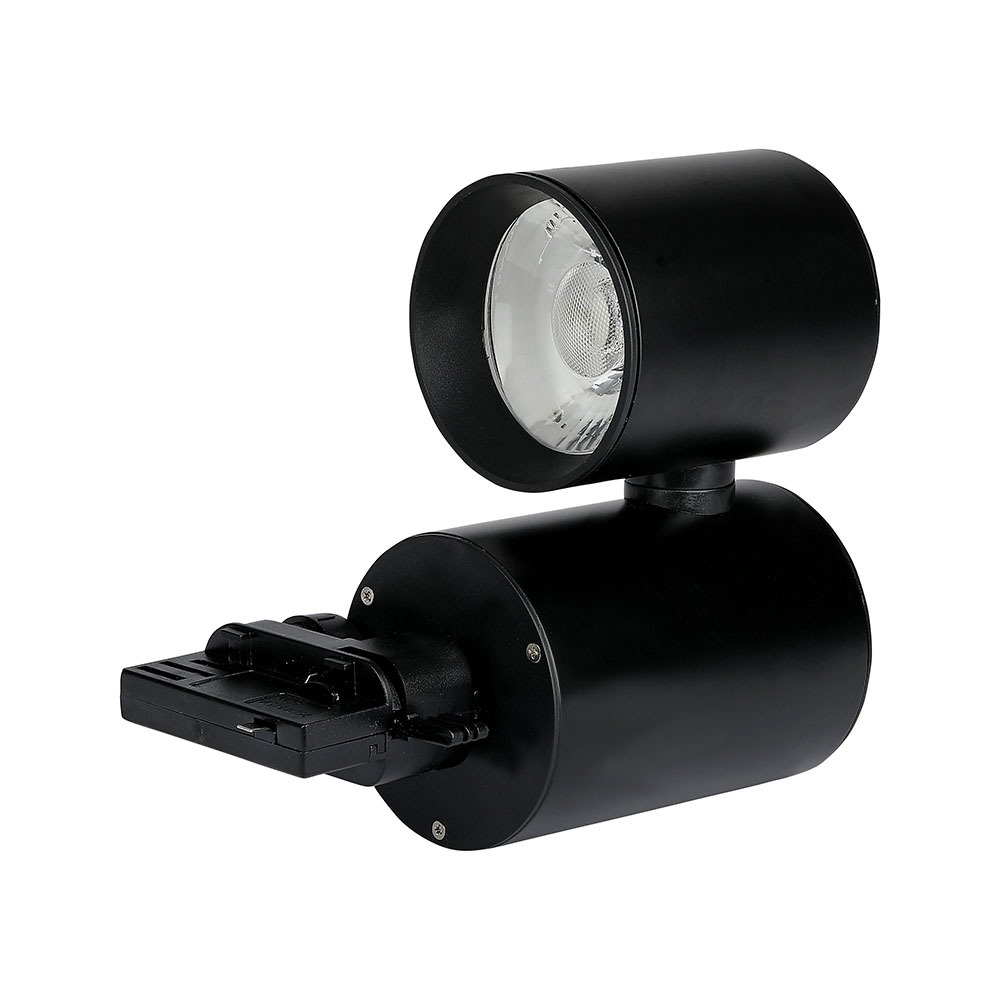 15W Proiettore a pista LED Corpo Nero Bianco img 3