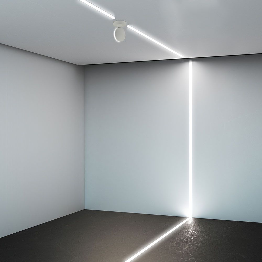 7W LED Wall Light White Body 3000K IP65 img 1