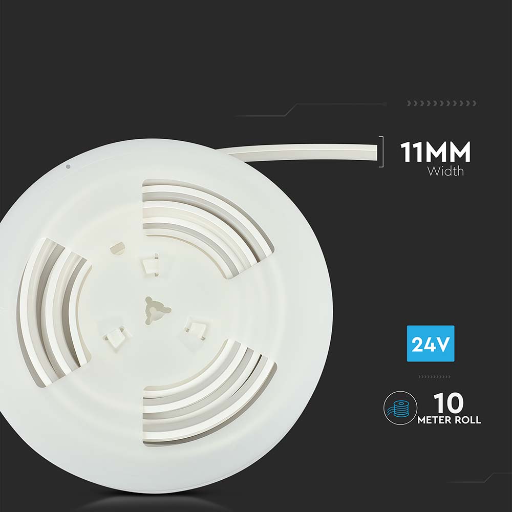 Neon Strip Light Silicon 24V 4000K img 4