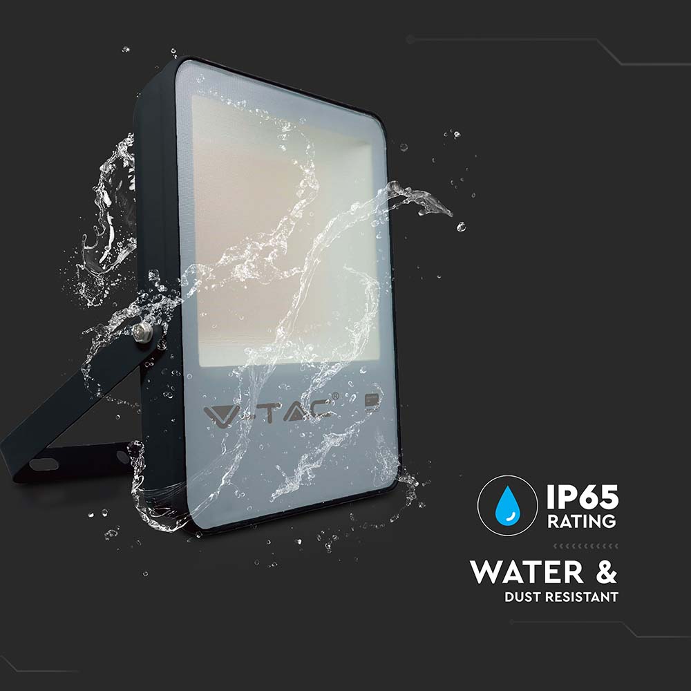 30W LED Floodlight SMD SAMSUNG CHIP G8 Black Body 4000K 137LM/W img 4