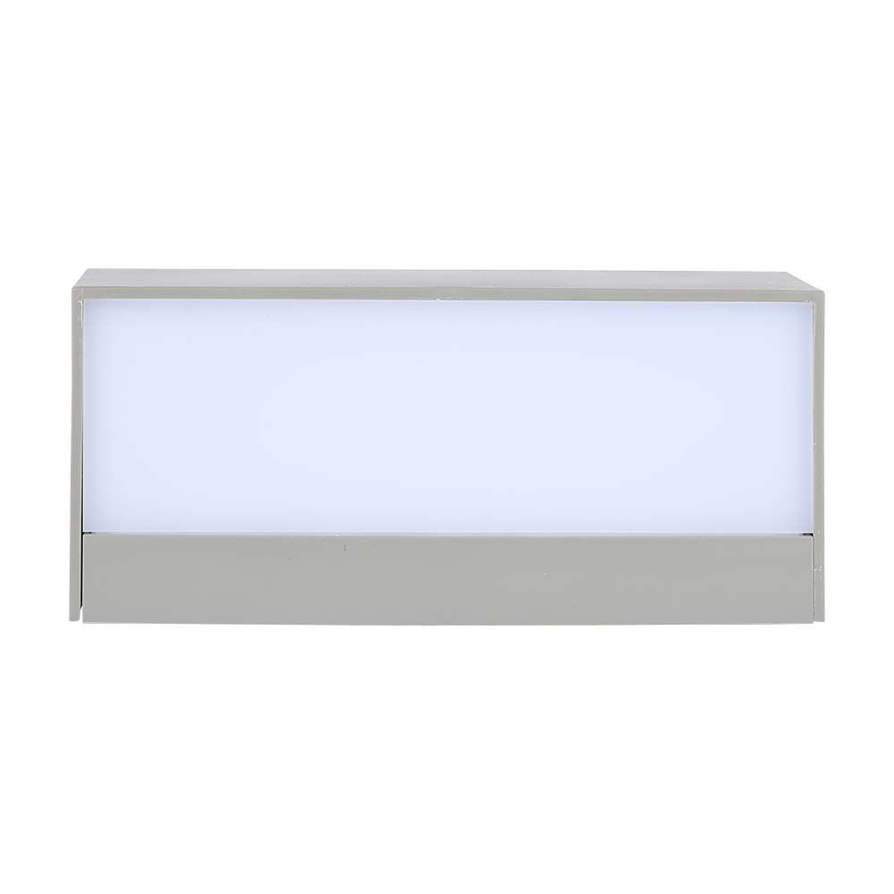 12W LED Up/Down Outdoor Soft LightLarge 4200K Grey Body IP65 img 1