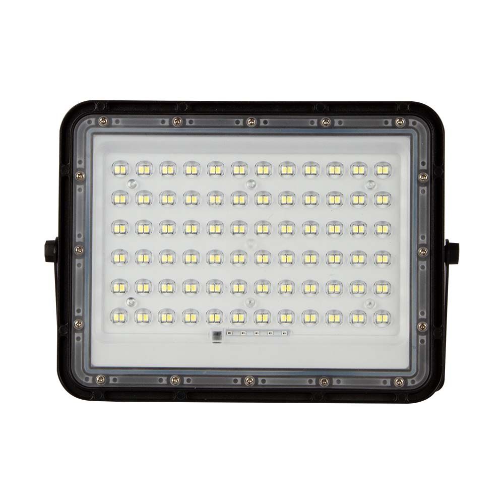 Faro LED con Telecomando e Pannello Solare Batteria sostituibile Cavo da 3m Colore Nero img 1