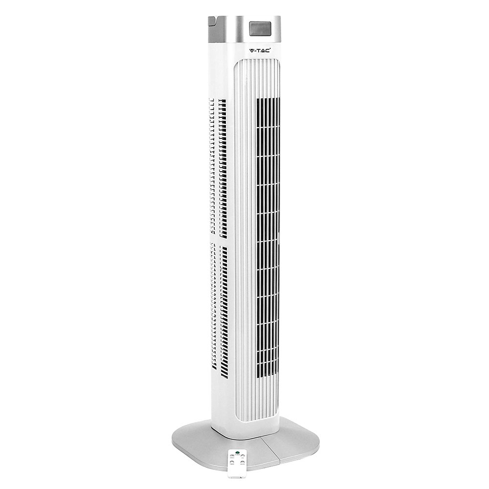 55W LED Ventilatore a torretta 36 Inch Bianco