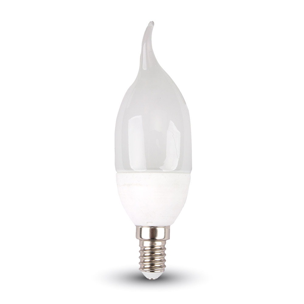 Lampadina LED 4W E14 Candela fiamma Bianco naturale