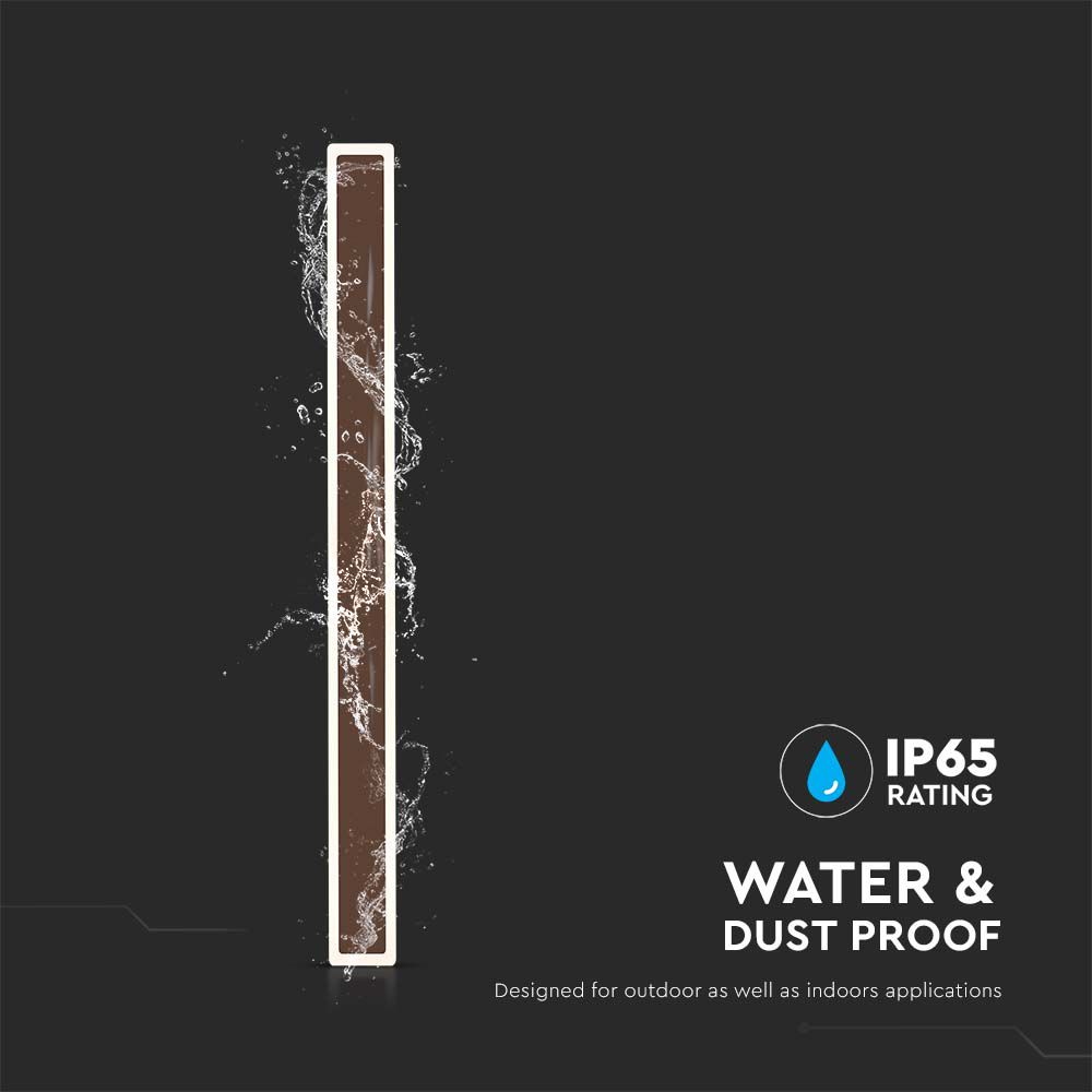 Lampada LED da Muro 17W Colore Corten 4000K IP65 img 2