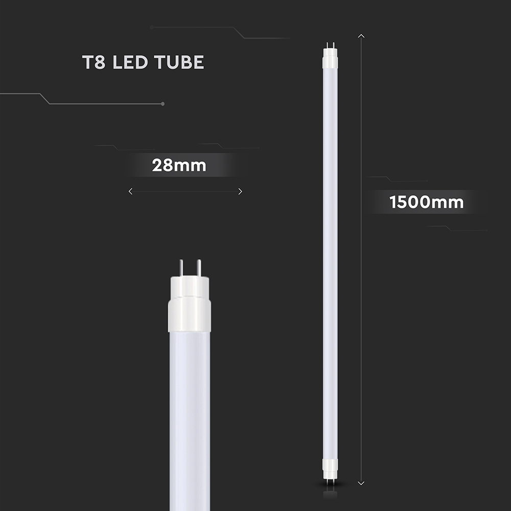 LED Tubo T8 20W 150 cm Nano Plastica