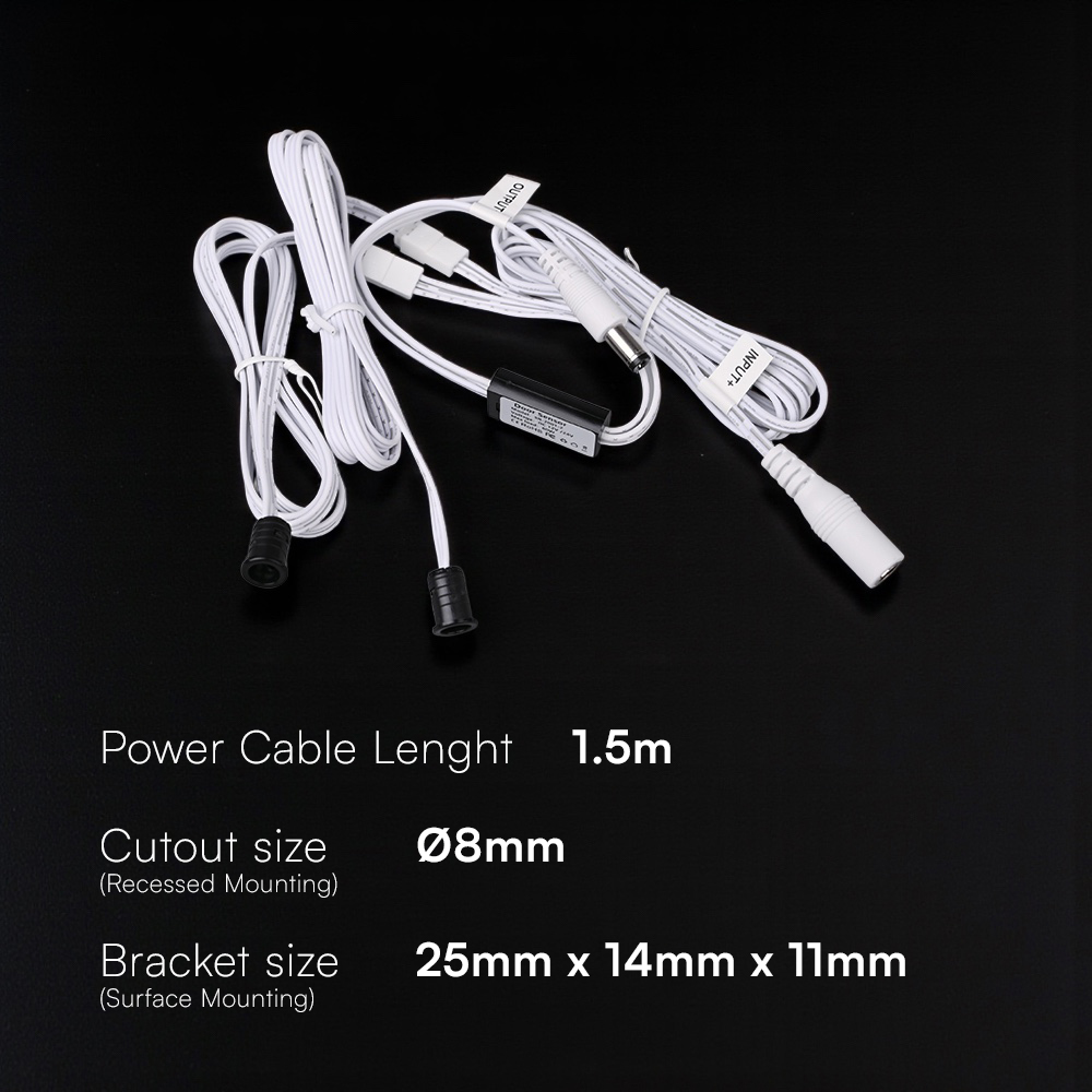 Double Door Sensor Switch Up To 60W