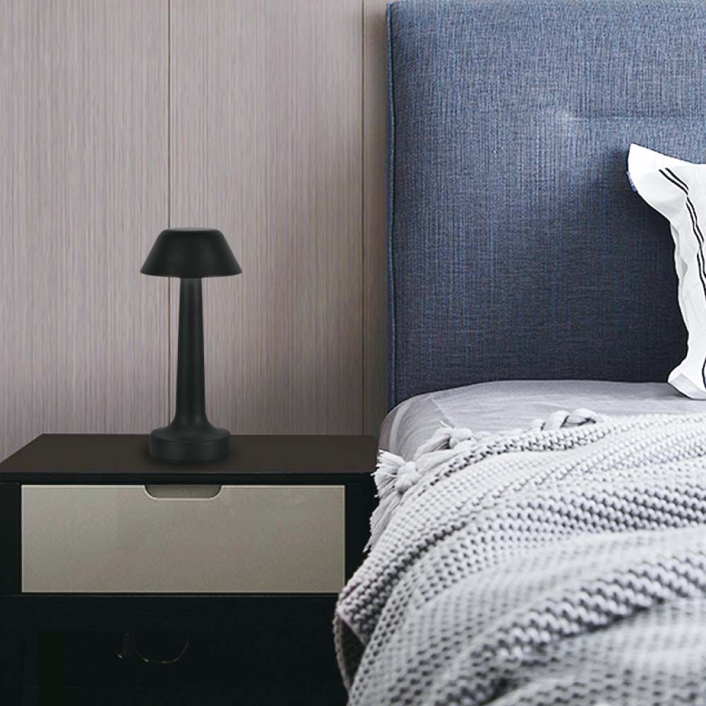 2W LED Table Lamp (D100*230) 3IN1 Black Body