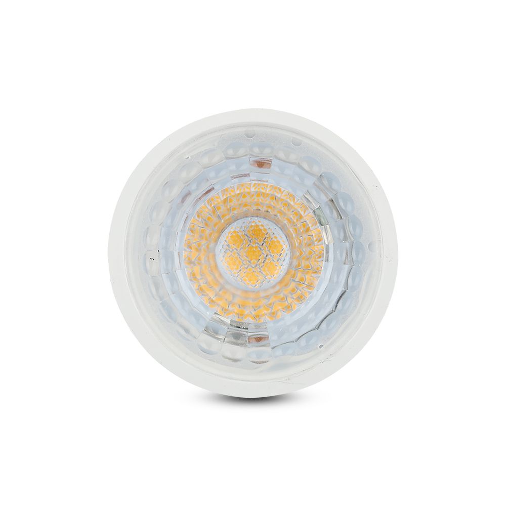 LED Spotlight SAMSUNG CHIP - GU10 6W Ripple Plastic 38 Dimmable 4000K img 2