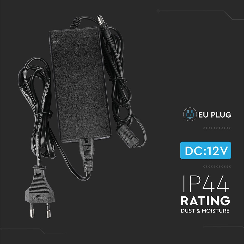 LED Alimentatore 30W 12V 2.5A Plastiac IP44