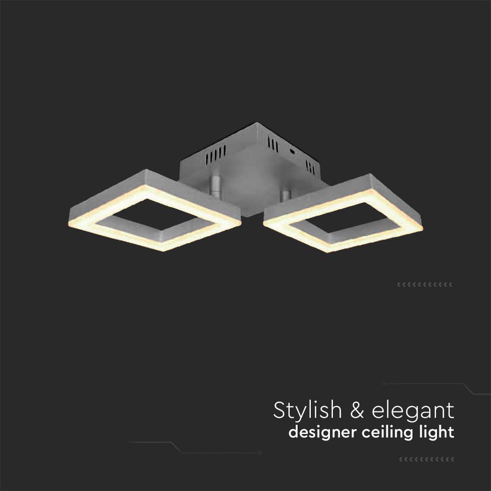 LED Plafoniera di design Due cornici img 1