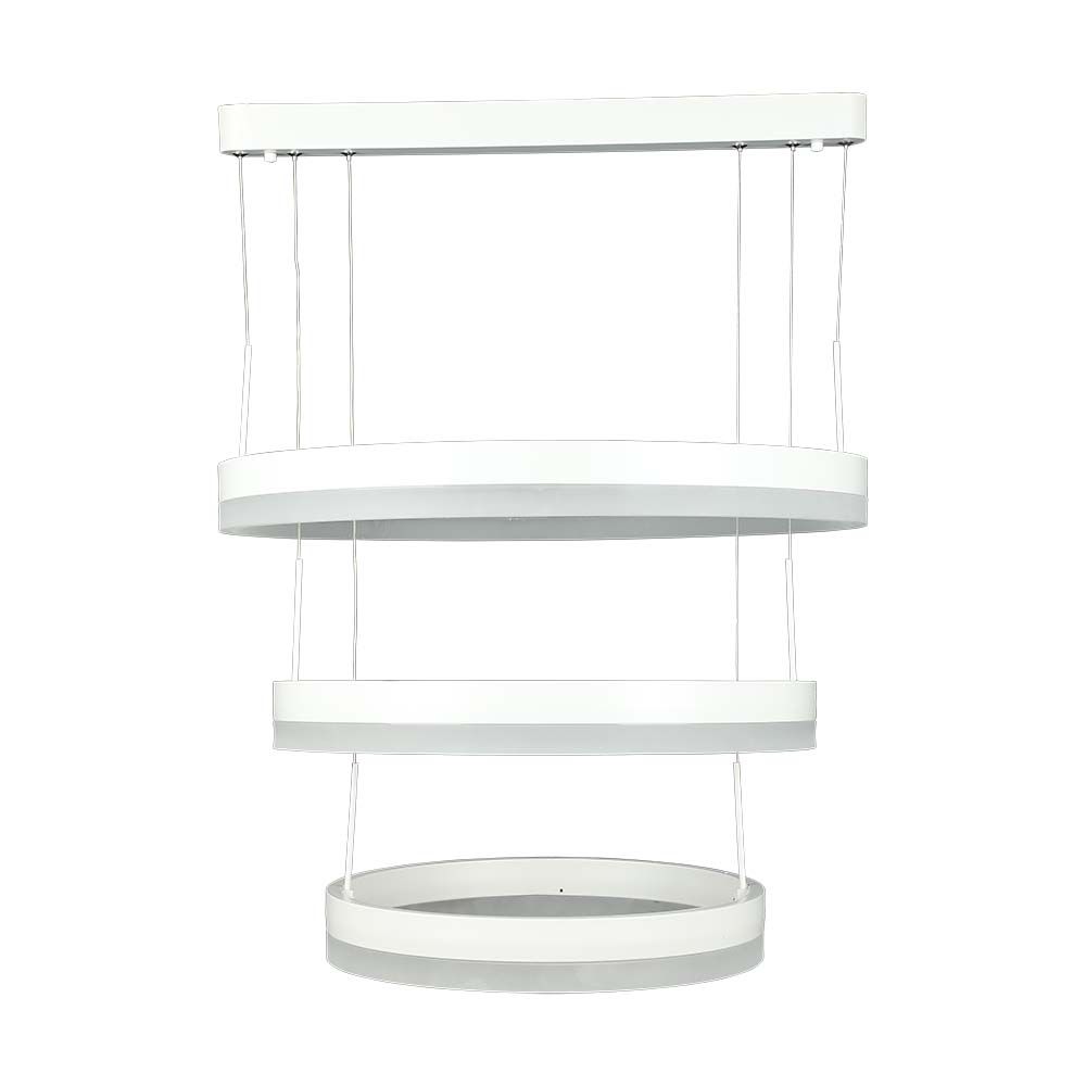 92W Soft Light Chandelier Dimmable White 3000K