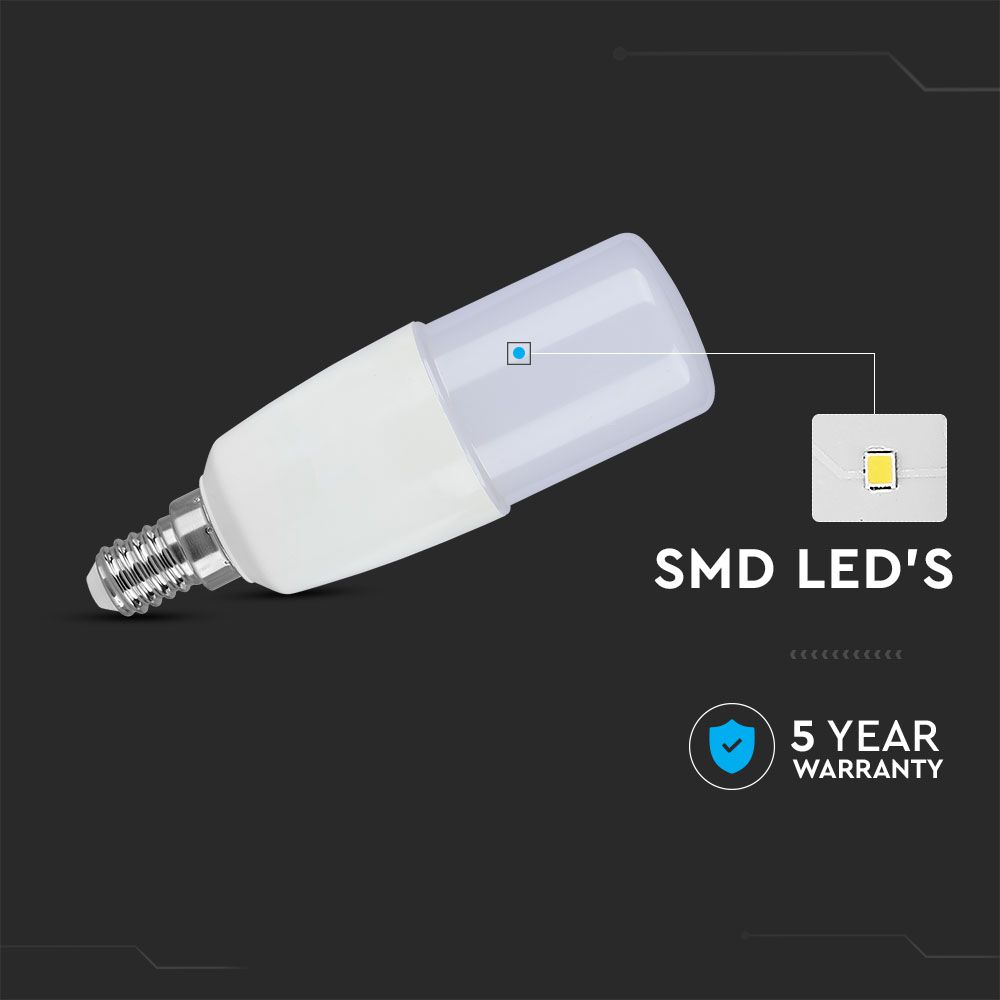 LED Bulb - SAMSUNG CHIP 7.5W E14 T37 Plastic 4000K