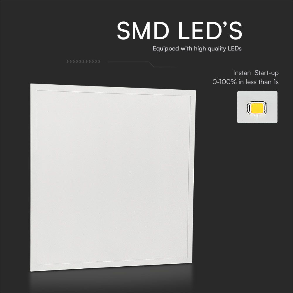 LED Panel 25W 600x600mm Backlit 120Lm/W 4000K 10PCS/SET