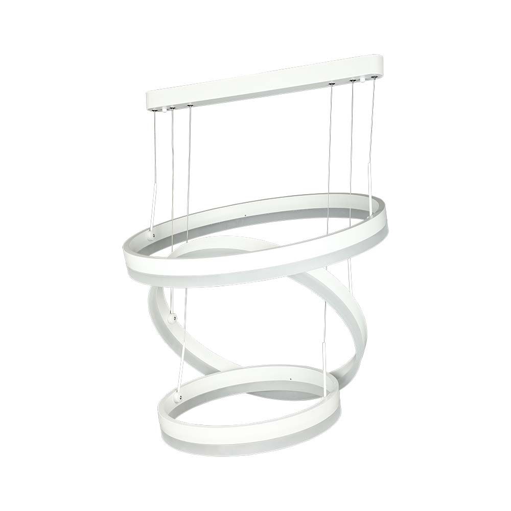 92W Soft Light Chandelier Dimmable White 3000K img 1