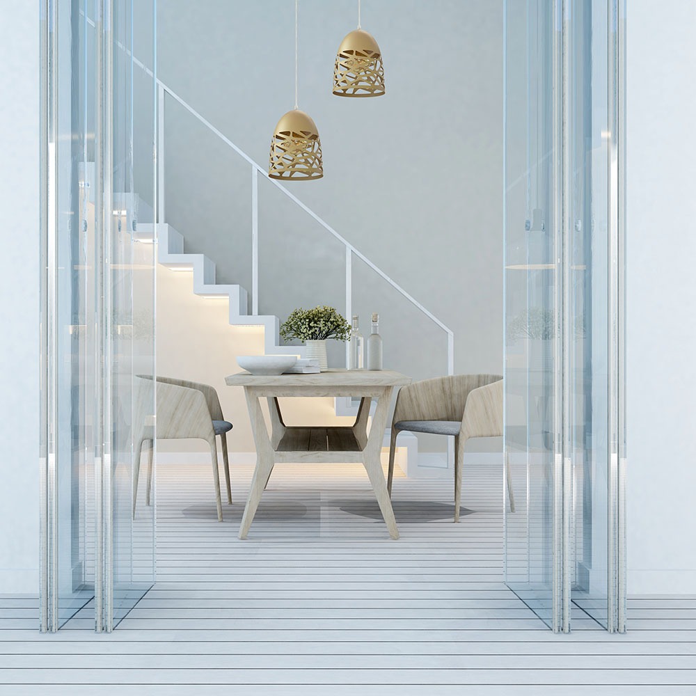 Lampadario con Portalampada Oro Champagne