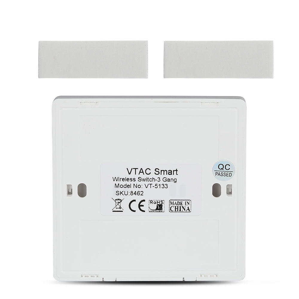 Wireless Switch 3 Gang IP54 img 1