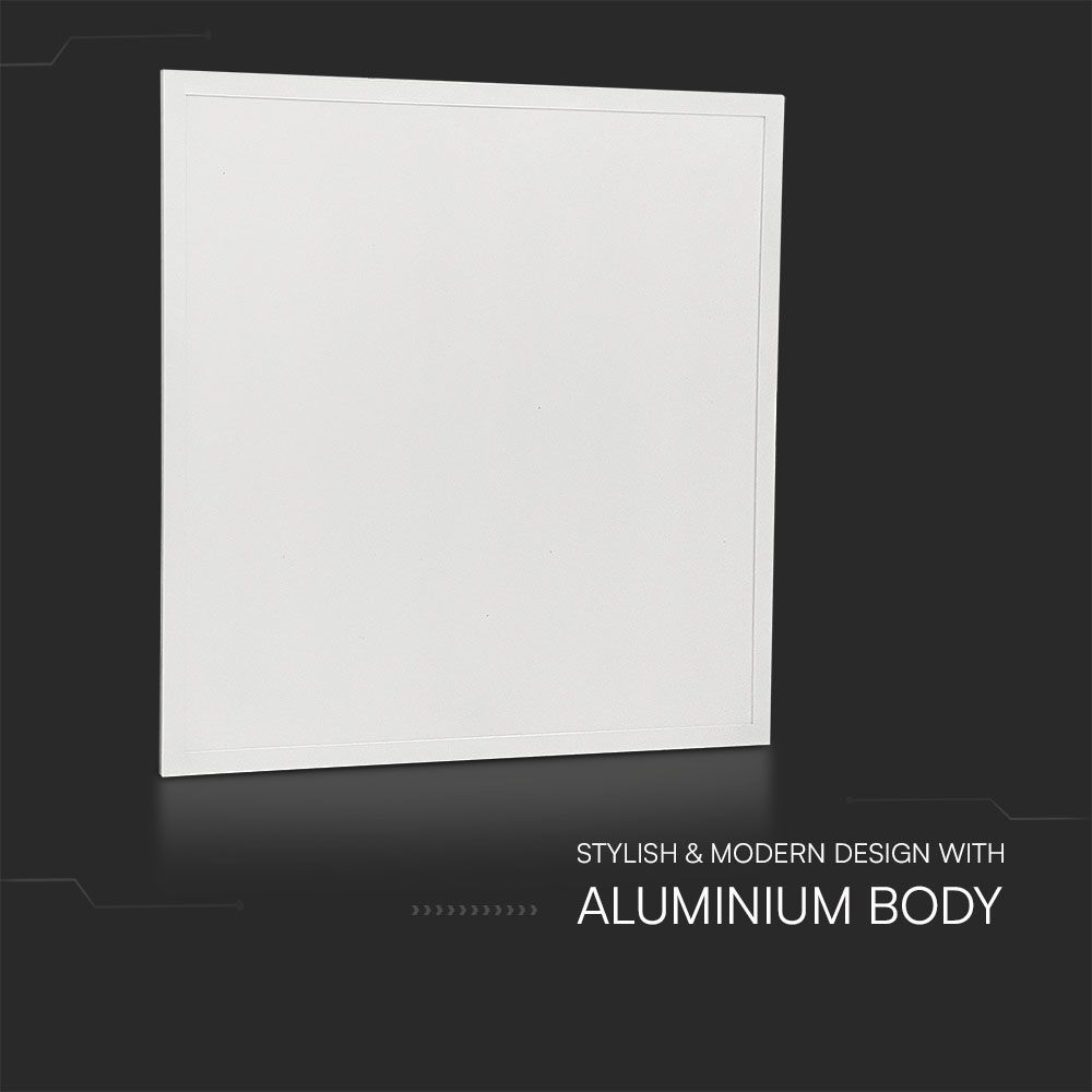 LED Panel 25W 600x600mm Backlit 120Lm/W 4000K 10PCS/SET img 1