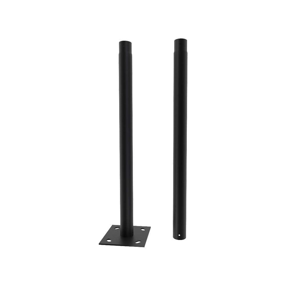 Palo da giardino altezza 3m Diametro 70-75 IP65 Colore Nero