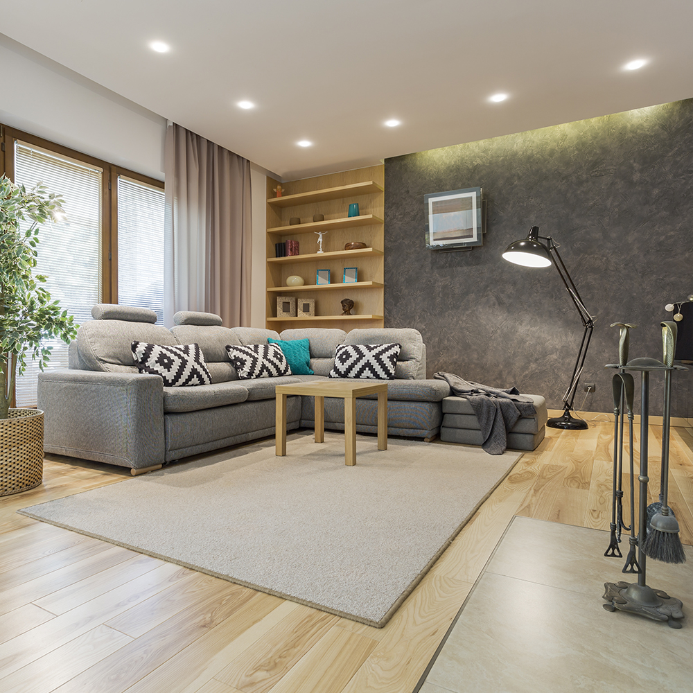 GU10 Fitting Square Aluminum Body Deep Anti Glare White Body With Hoyne Comb