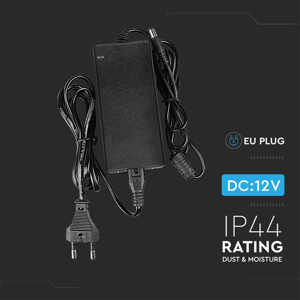 LED Alimentatore 78W 12V 6.5A Plastica IP44