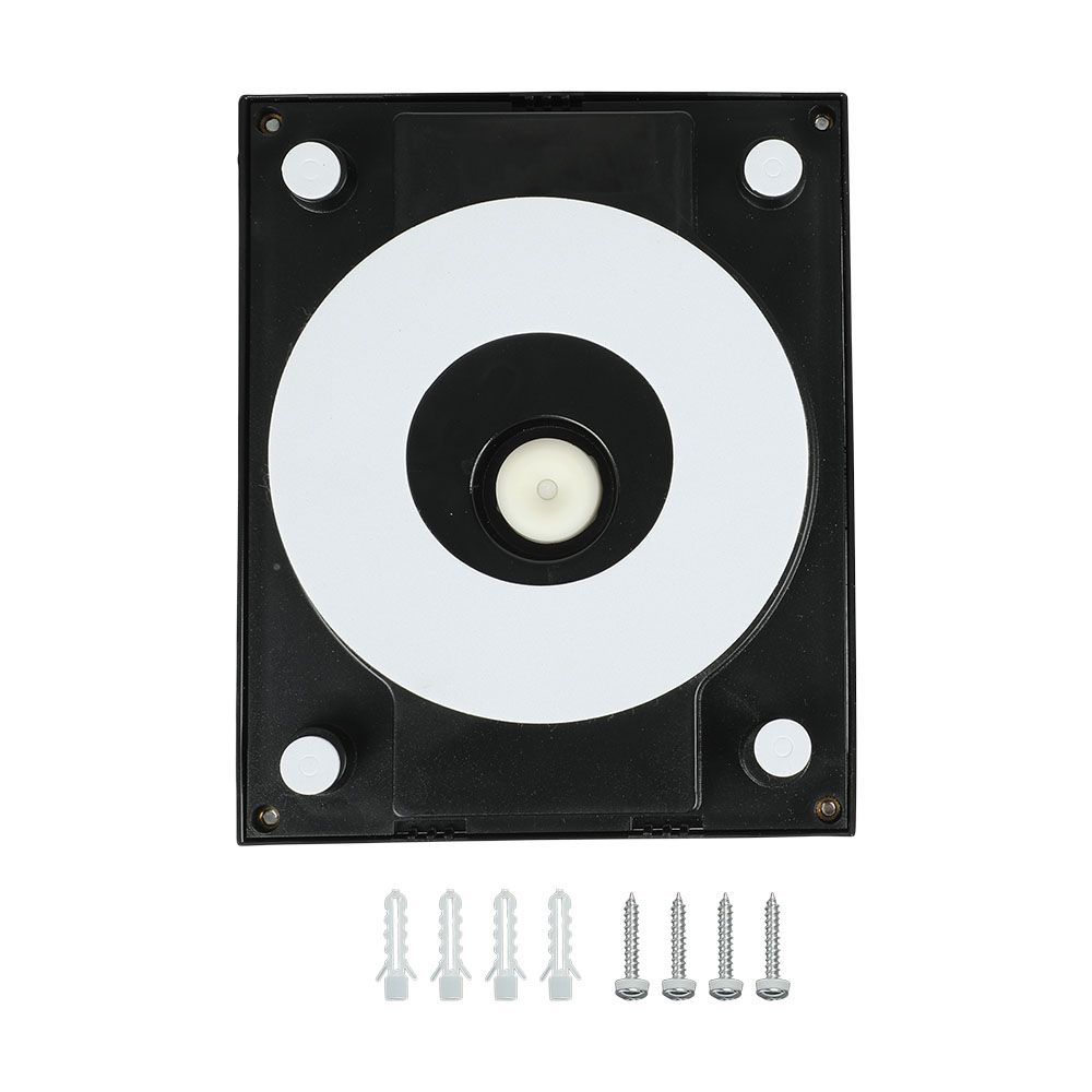 12W LED Wall Light Black Body 3000K img 3