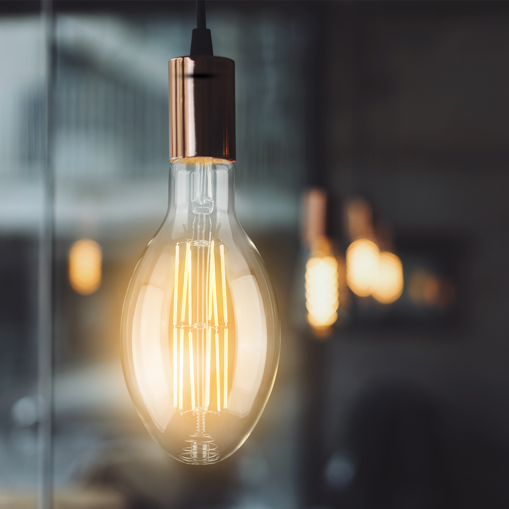 LED Lampadina 24W E27 ED120 Clear Cover 6400K 160 lm/W