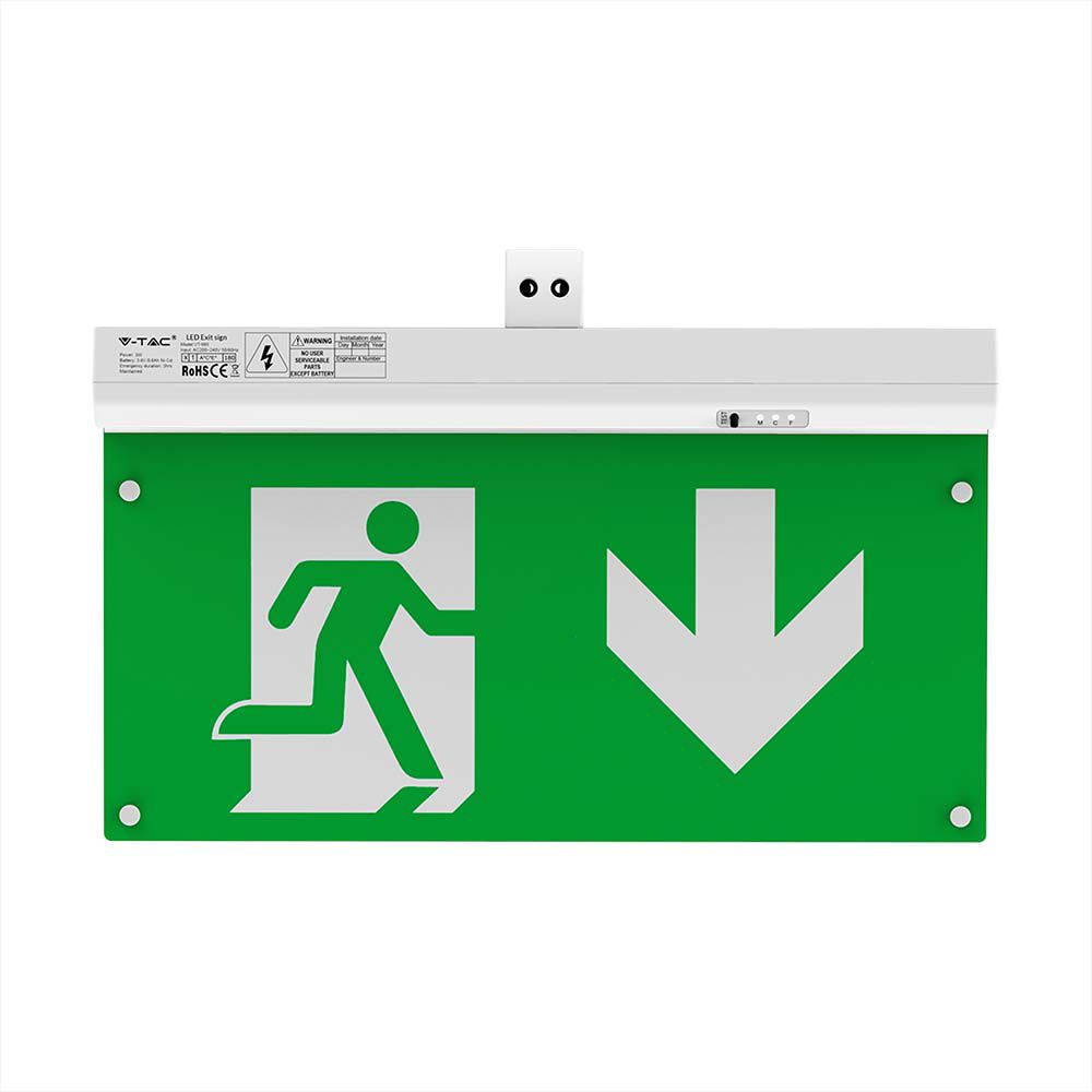 4in1 Emergency Exit Light With Self Test Button RF Control img 2