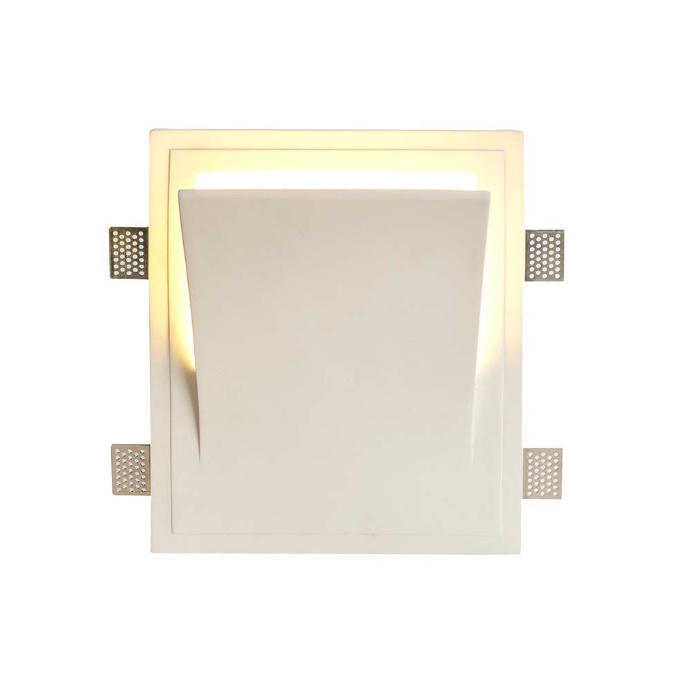 GU10 Wall Fitting Gypsum E14 White Body img 1