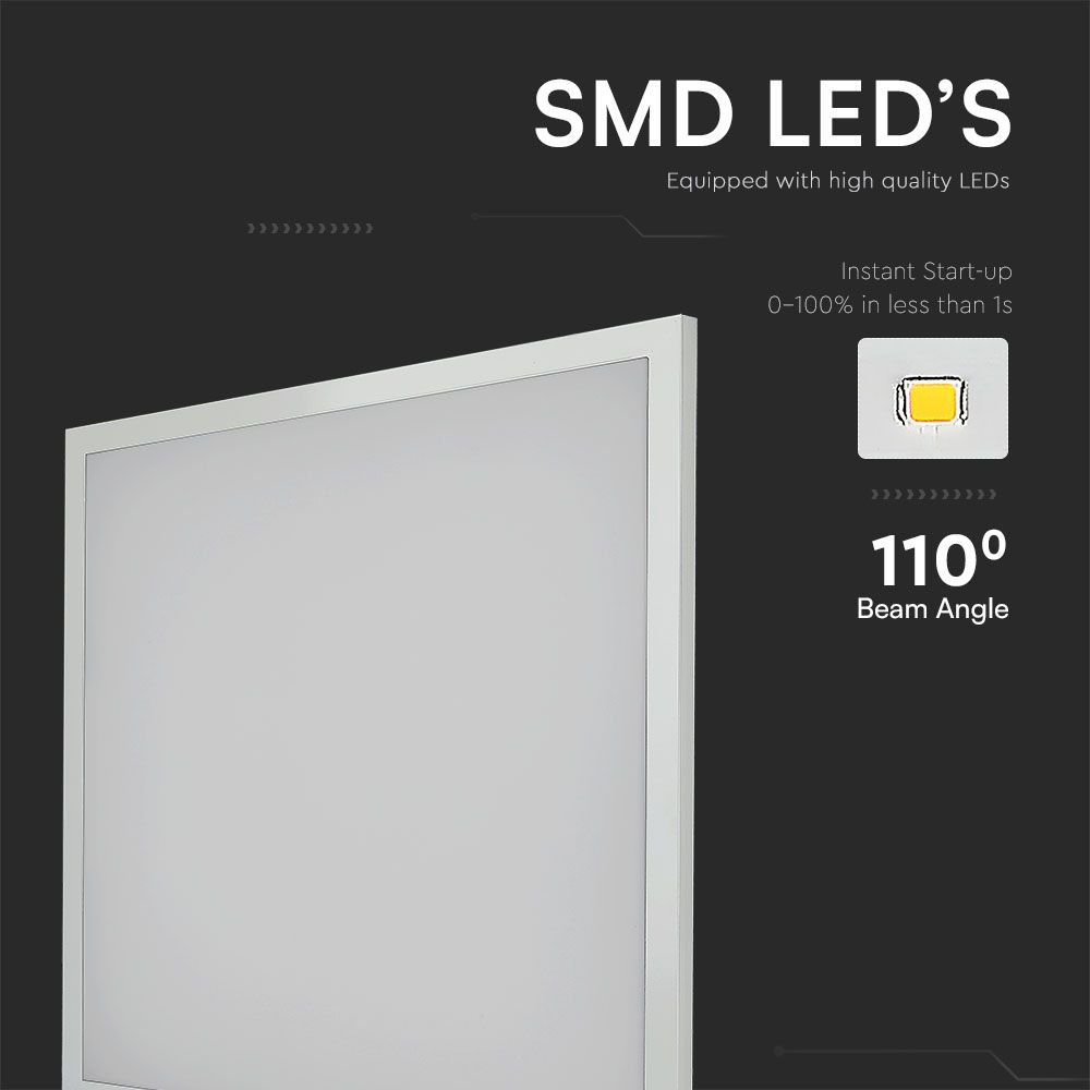 36W LED Panel 600x600 mm 2in1 6500K 6PCS/SET