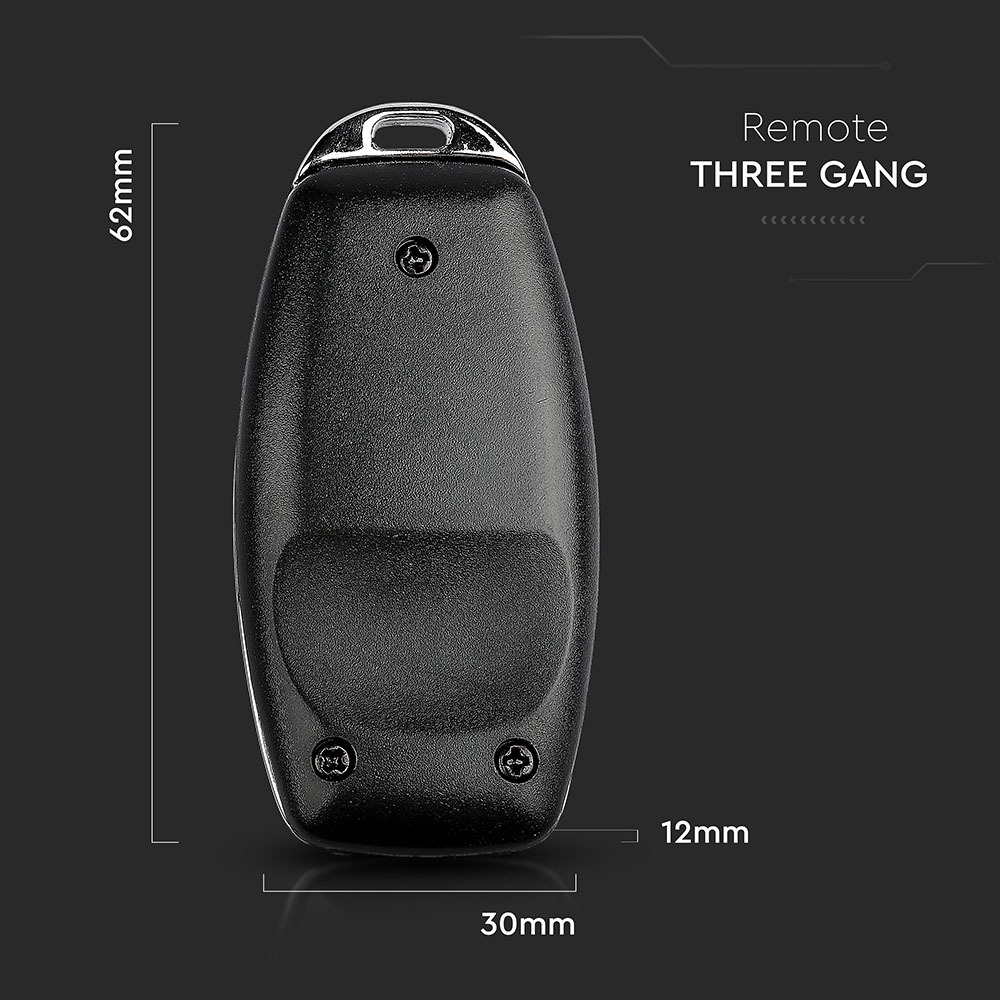 3 Gang Remote Switch IP54