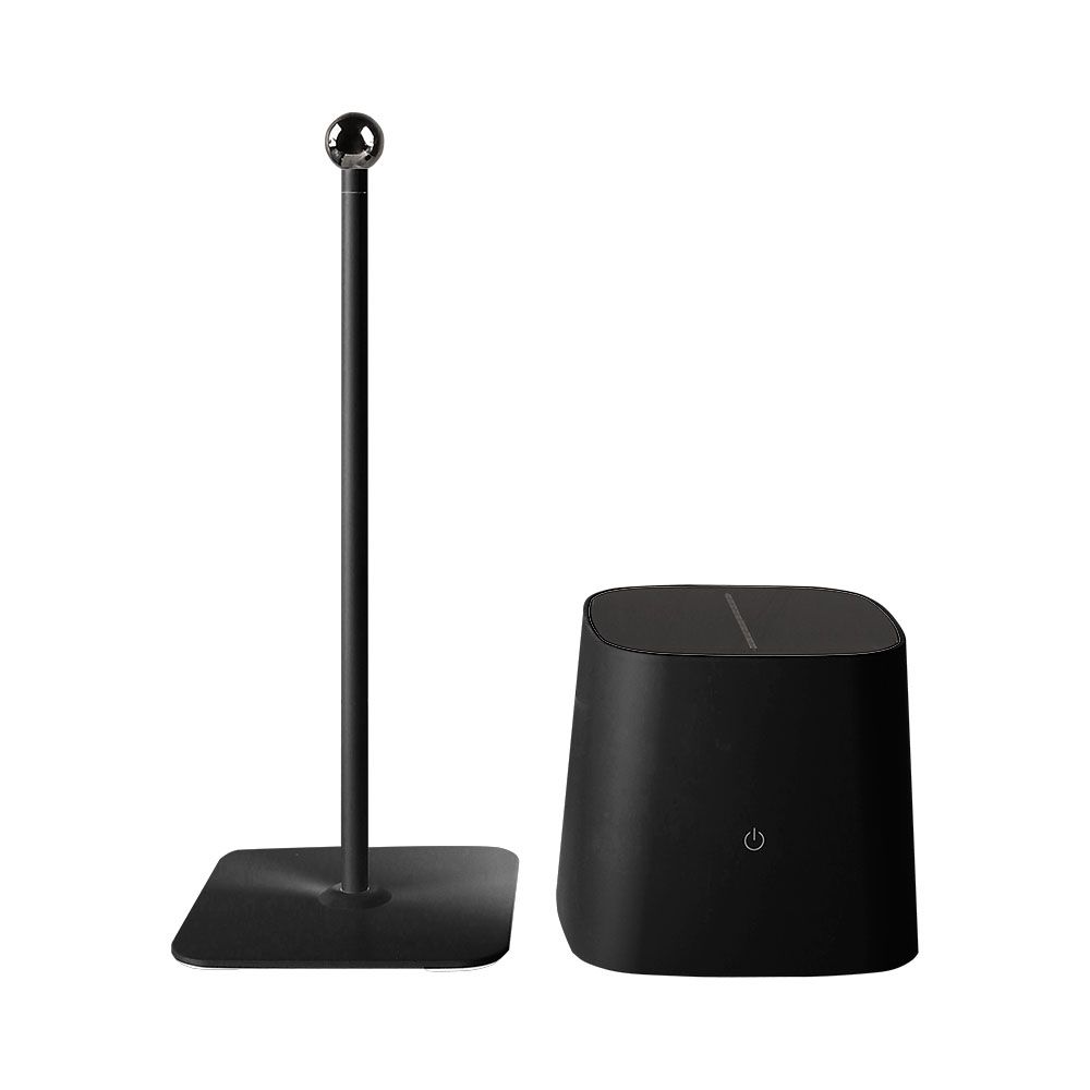 5W LED Magnetic Table Lamp With Battery 3600mAh CCT: 3IN1 Black Body Dimmable img 1