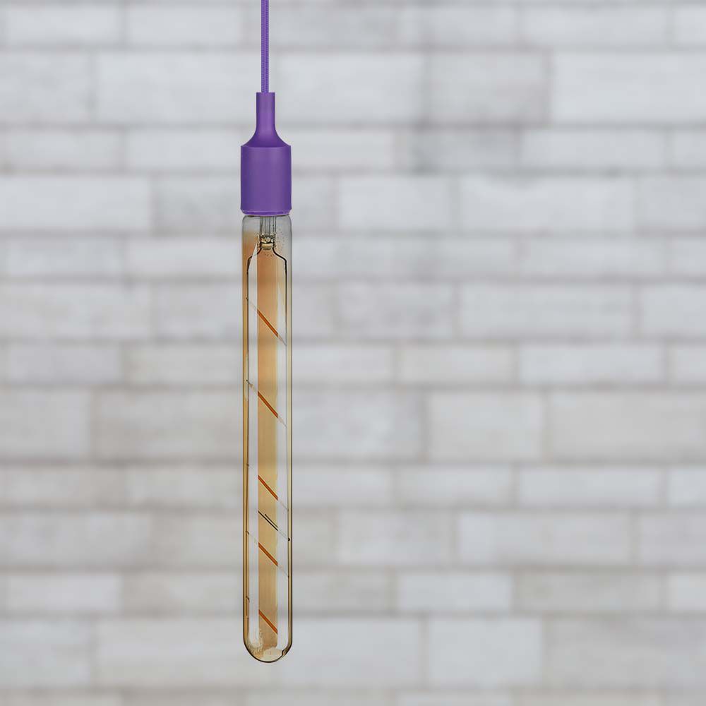 LED - 5W T30 E27 Filament Amber 2200K