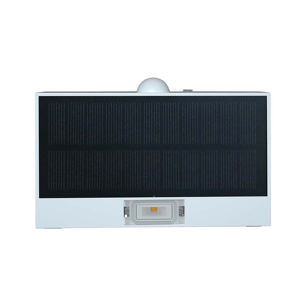 LED SOLARE DA PARETE LIGHT-BRICK 350LM BATTERIA LITIO 3,7v 1200mAh 4000K+3000K BIANCO img 3
