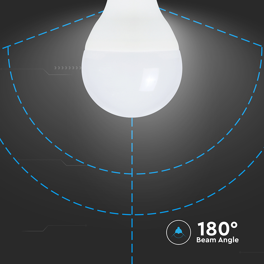 LED Bulb - 6.5W E14 P45 3000K img 1