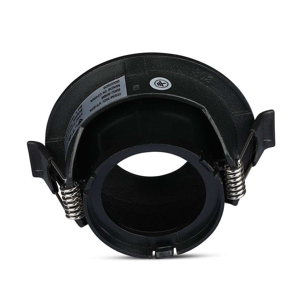 GU10 Fitting Nero & Nero rotondo img 5