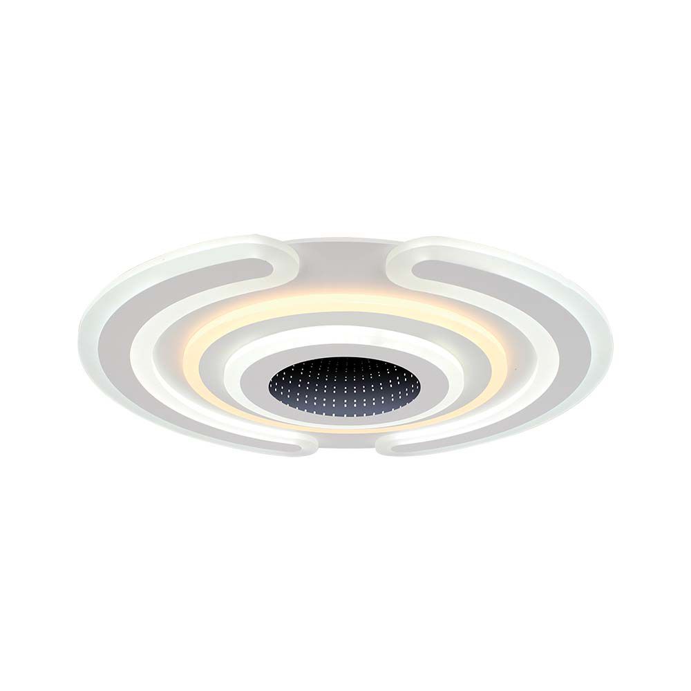 LAMPADA DA SOFFITTO DECORATIVA SMART LED 95W 52x5CM 3IN1 DIMMERABILE+TELECOMANDO