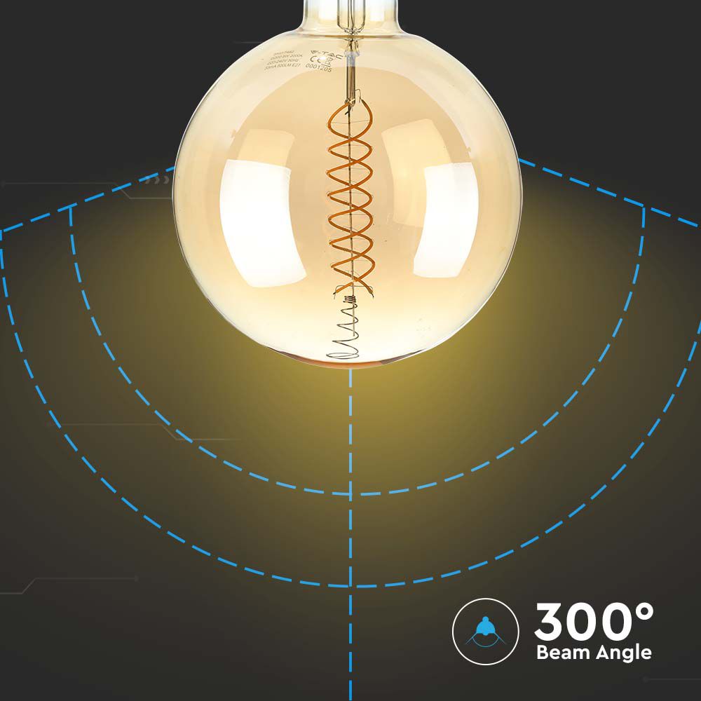 LED - 8W Filament G200 Dimmable 1800K img 1