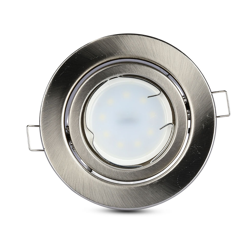 Adattatore per Faretti GU10 Rotondo Regolabile Satin Nickel img 3