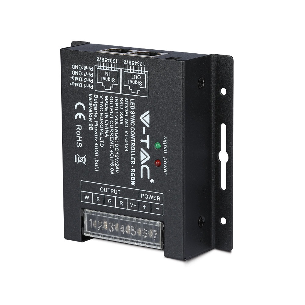 LED RGBW Sync Controller 24B BF Dimmer img 1