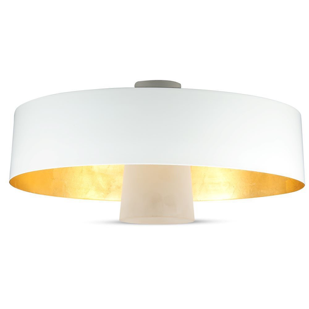 7W LED Lampadario (Acrylico) White Lamp Shade 340 Bianco Caldo img 2