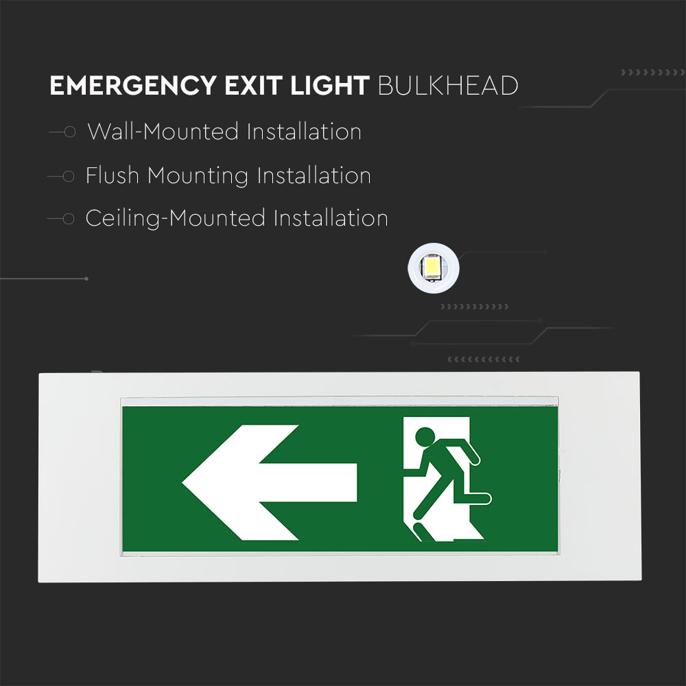 3.8W LED Emergeny Light CREE CHIP 6000K