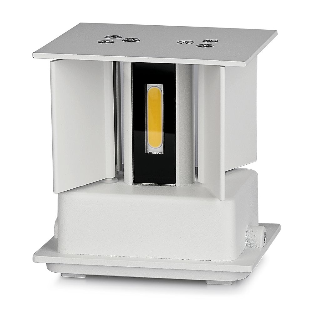 5W Wall Lamp With Bridglux Chip White Body Square IP65 3000K img 5