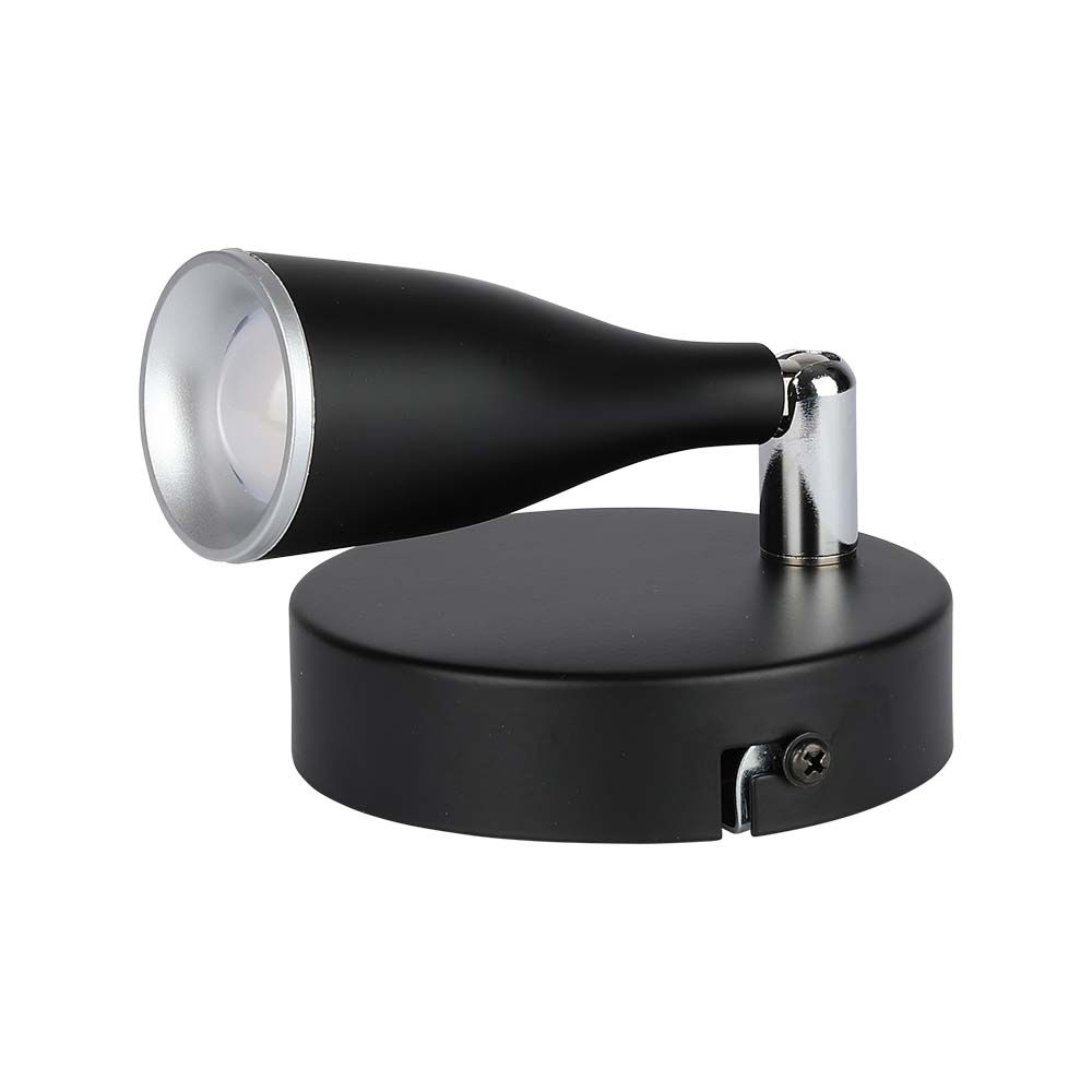 4.5W Led Wall Lamp 4000K Black img 2