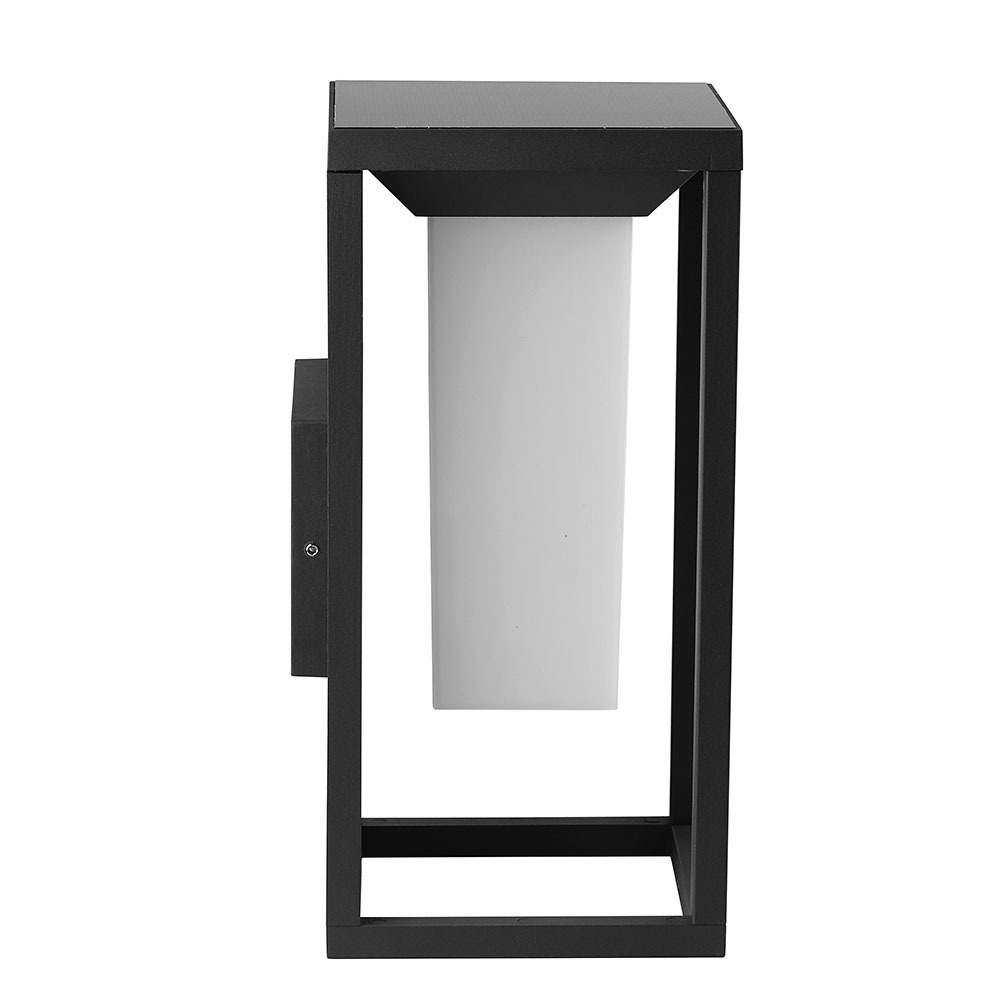 2W LED Solar Wall Light SAMSUNG Chip Grey Body 3000K img 1
