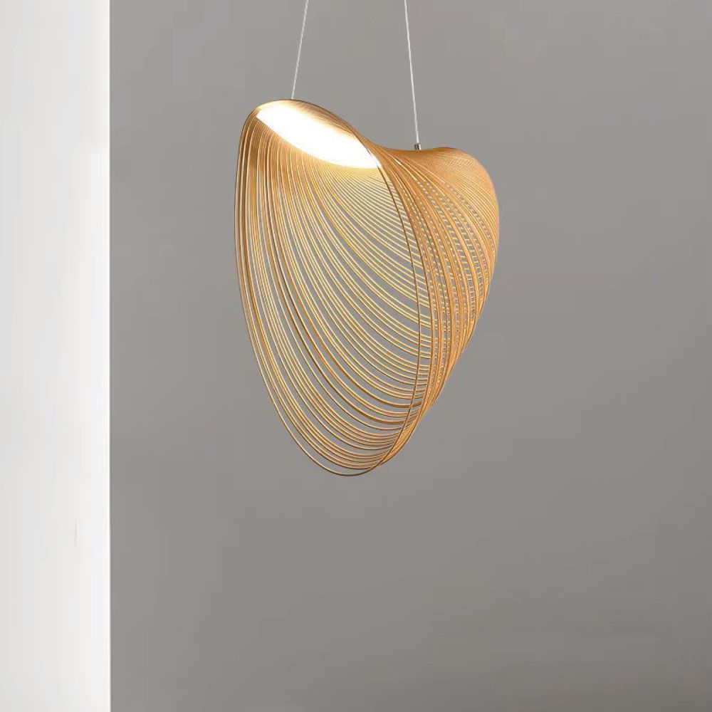 LED Designer Pendant Lampholder Wood Color Body D600