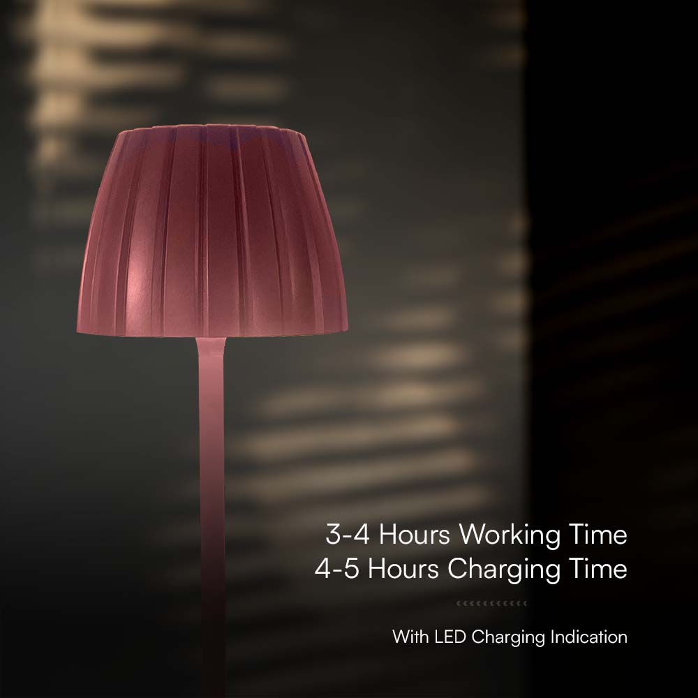 2.7W LED Table Lamp 3000K Brown img 4